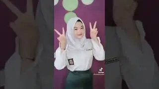 Video Tiktok anak SMA Berjilbab kelas 12..