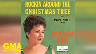 ‘Rockin’ Around the Christmas Tree’ tops music charts for 1st time