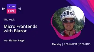 On .NET Live - Micro Frontends with Blazor