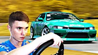 ДРИФТ в японских ГОРАХ! - ASSETTO CORSA на РУЛЕ!!