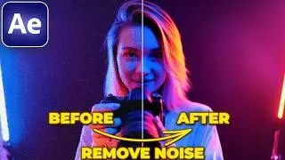 How to DENOISE Grainy Footage in After Effects