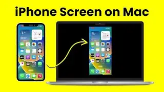 Mirror iPhone Screen to MacBook - iPhone to Mac Screen Sharing