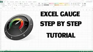 How to create Excel KPI Dashboard with Gauge control