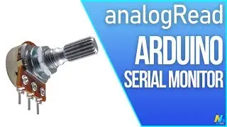 Arduino analogRead Serial Monitor with Potentiometer