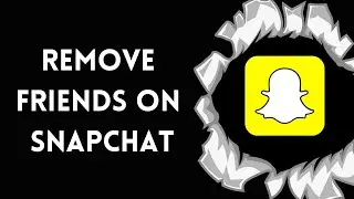 How to remove friends on snapchat 2022 | Delete snapchat friends