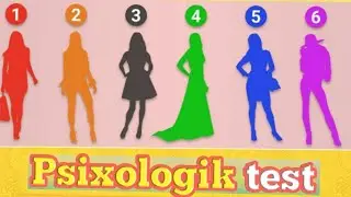 Soyalardan birini tanlang. Psixologik testlar. Psixologiya. Apelsin. Bilib oling. Psixologlar kanali
