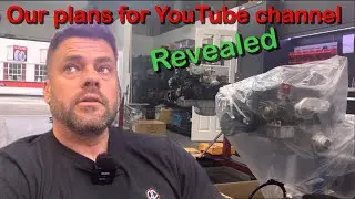 We reveal our plans for the YouTube channel and BUSINESS!