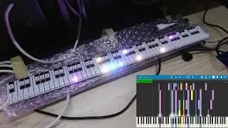 88 LED Piano Keyboard - LOVE Phantom