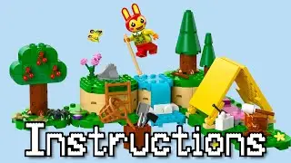 LEGO Animal Crossing: Bunnie’s Outdoor Activities Set Instructions | 77047