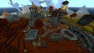 Minecraft Timelapse - Halloween Town