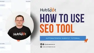 How to use SEO tool in HubSpot