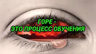 ГОРЕ - ЭТО ПРОЦЕСС ОБУЧЕНИЯ