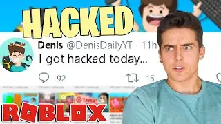 DenisDaily (Denis) Roblox Account HACKED