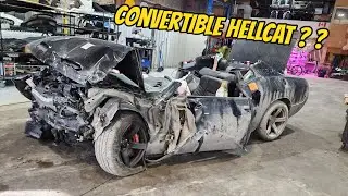 Absolutely DESTROYED Challenger Hellcat! Walk around #hellcat #challengerhellcat