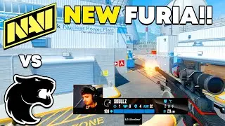 NEW FURIA FIRST GAME!! - NAVI vs New FURIA - HIGHLIGHTS - Esports World Cup | CS2