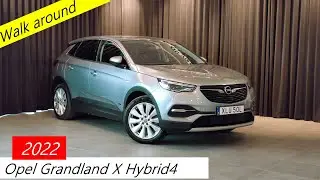 Opel Grandland X Hybrid4 2022 walk around