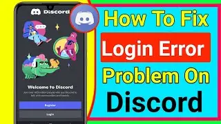 How To Fix Login Error In Discord || Solve Sign In Problem Discord 2022