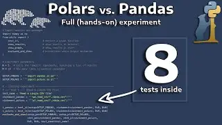 Polars vs Pandas | detailed test with explained results