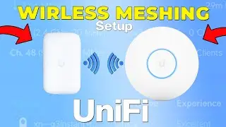 UniFi Wireless Meshing | Full Explained 2024