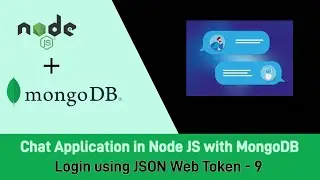 Node.js Project on Chat Application with MongoDB - Login using JSON Web Token - 9