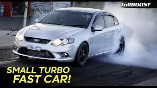 Just how fast can a BARRA go with a small turbo? | fullBOOST