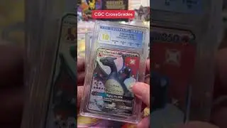 CGC CROSSGRADES ARE BACK 🔥 CGC Perfect 10 Charizard #shorts