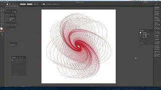 Easy Spirograph Style Art with Adobe Illustrator