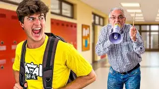 SOBREVIVI A TODAS AS SÉRIES DA ESCOLA EM 24 HORAS!
