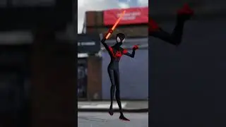 Spider man jump animation 