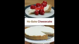 Easy No-Bake Cheesecake Recipe #shorts