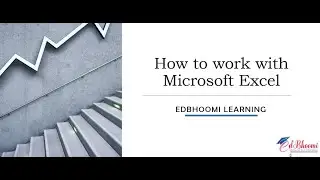 How to work with |MS Excel| Basics? |Training| |Microsoft| |Excel|