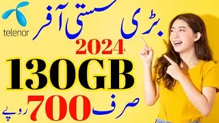 Telenor internet packages 2024|Telenor monthly internet package|Telenor 40gb internet package