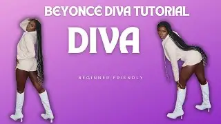 Diva Beyoncé Dance Tutorial (Step by Step /Beginner friendly Dance Tutorial