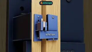 Smart Wooden Door Latch with Hidden Unlock Trick