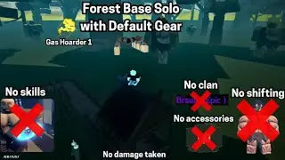 Forest Base Solo with ONLY Default Gear | U:AOT