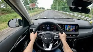 2024 Kia Seltos POV Drive 4K - Affordable Subcompact SUV!!