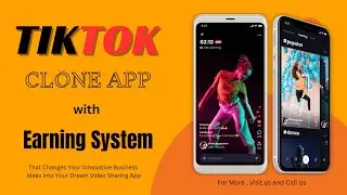 How to Make a TikTok Clone App with Earning System and Advance Features with Tiktok Clone