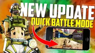 *NEW UPDATE* Apex Legends Mobile QUICK BATTLE MODE is INSANE!!