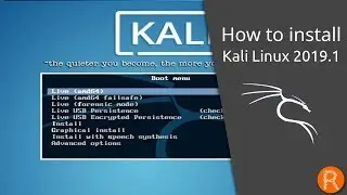 How to install Kali Linux 2019.1