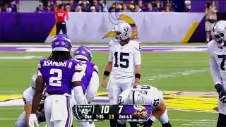 Preseason Wk 1:  Raiders at Vikings  -  I can't do this.