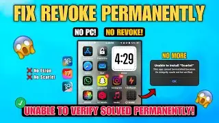 Fix App Revokes on iPhone Forever | Install Any IPA file FREE | Flekstore Secret Hack | No PC