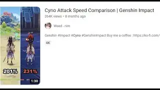 THIS CYNO ATTACK SPEED VIDEO IS FAKE