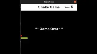 Snake Game In Python | Code Projects