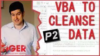 Excel VBA to Cleanse Data 2/5 - Excel Visual Basic (VBA) for Beginners