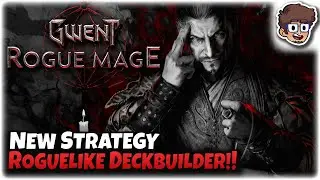 New Roguelike Deckbuilder Strategy Game! | Lets Try GWENT: Rogue Mage