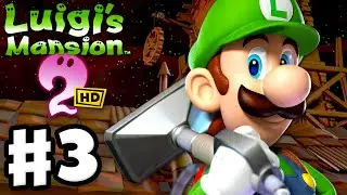 Old Clockworks! - Luigis Mansion 2 HD - Full Game Walkthrough Part 3