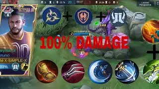 BRUNO DAMAGE BUILD   MOBILE LEGENDS BANG BANG