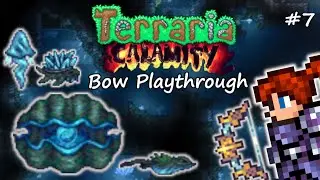 NEW Sunken Sea Biome! Terraria Calamity Mod Let's Play #7 | Revengeance Mode Bow Ranger Playthrough