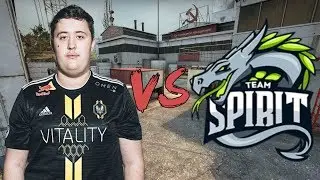 CSGO: POV Vitality ZywOo vs Spirit (29/12) cache @ GG.BET Shuffle - IEM Chicago Qualifier