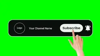 Subscribe Button Green Screen | Green Screen subscribe button | subscribe green screen 👉No Copyright